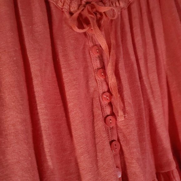 Free People Charlie Tee Camelia S - Picture 9 of 9